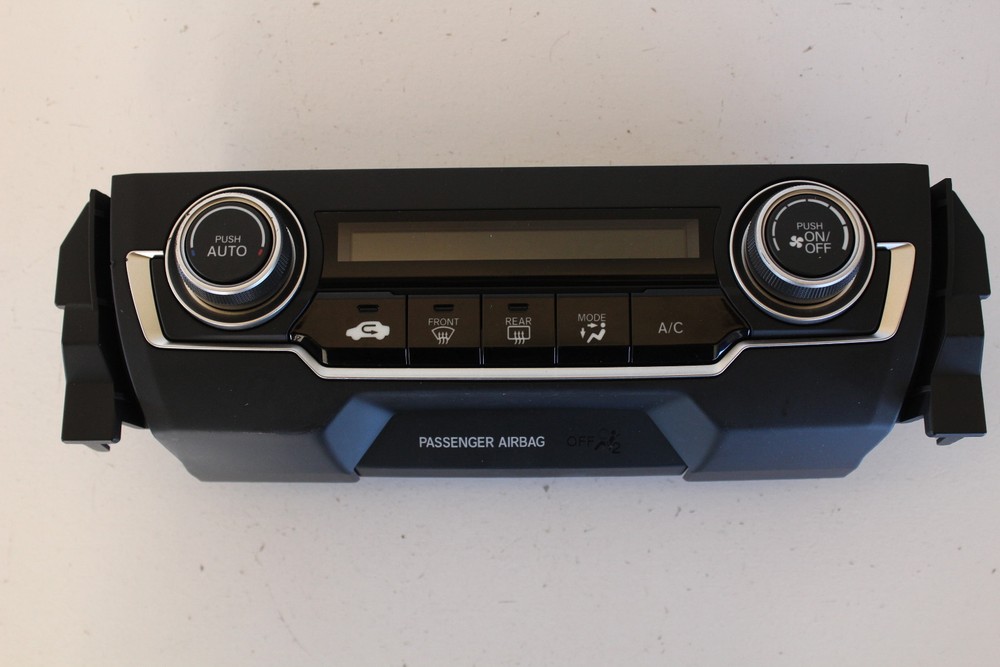 16 17 Honda Civic Climate Control Panel Temperature Unit A/C Heater