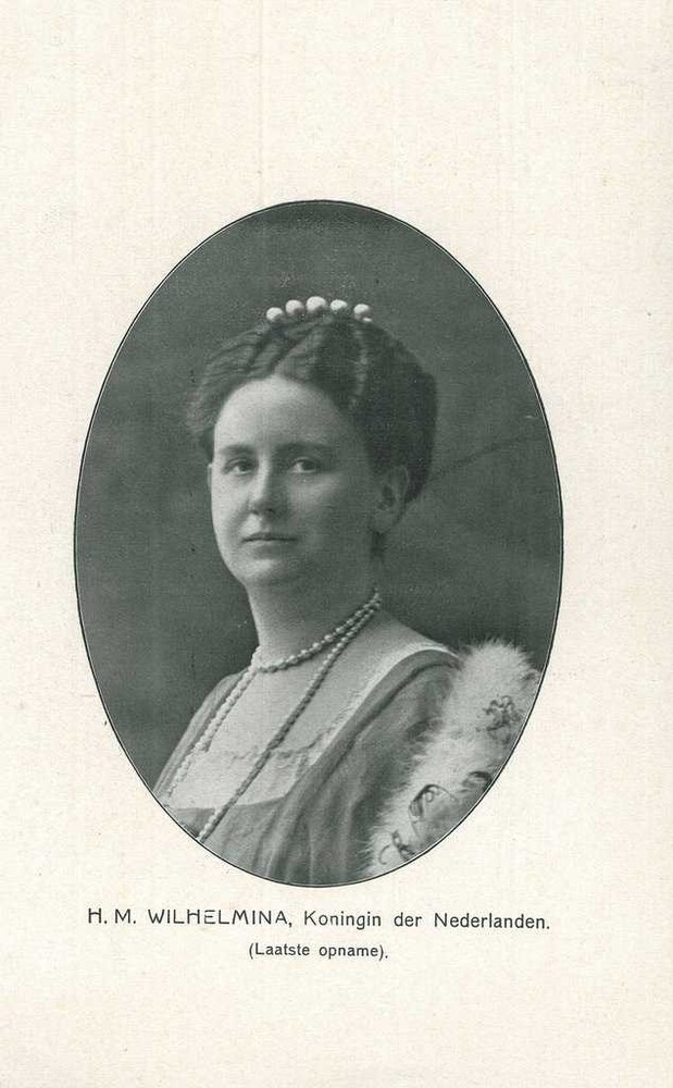 Portrait of Wilhelmina of the Netherlands