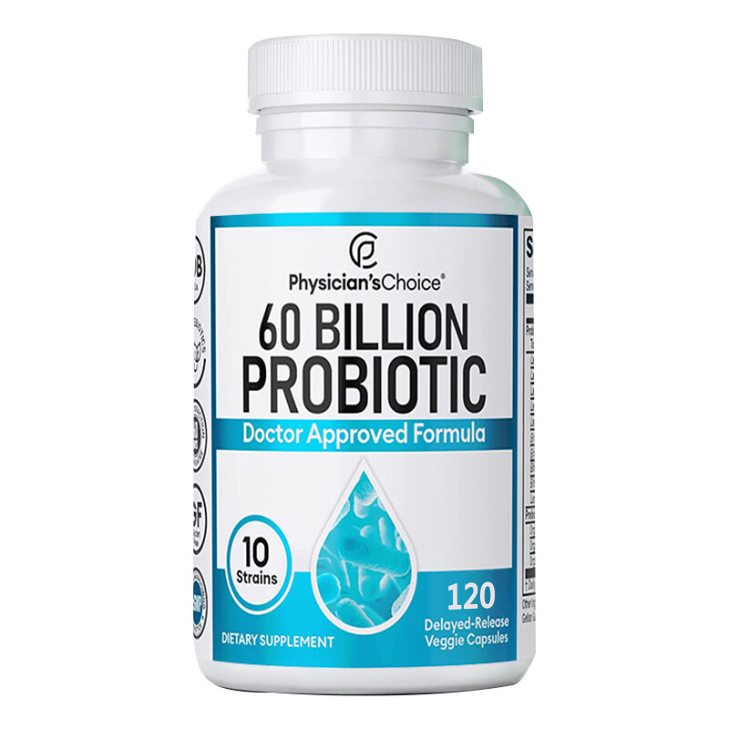 Probiotics 60 Billion CFU Digestive Immune Health 120 Capsules