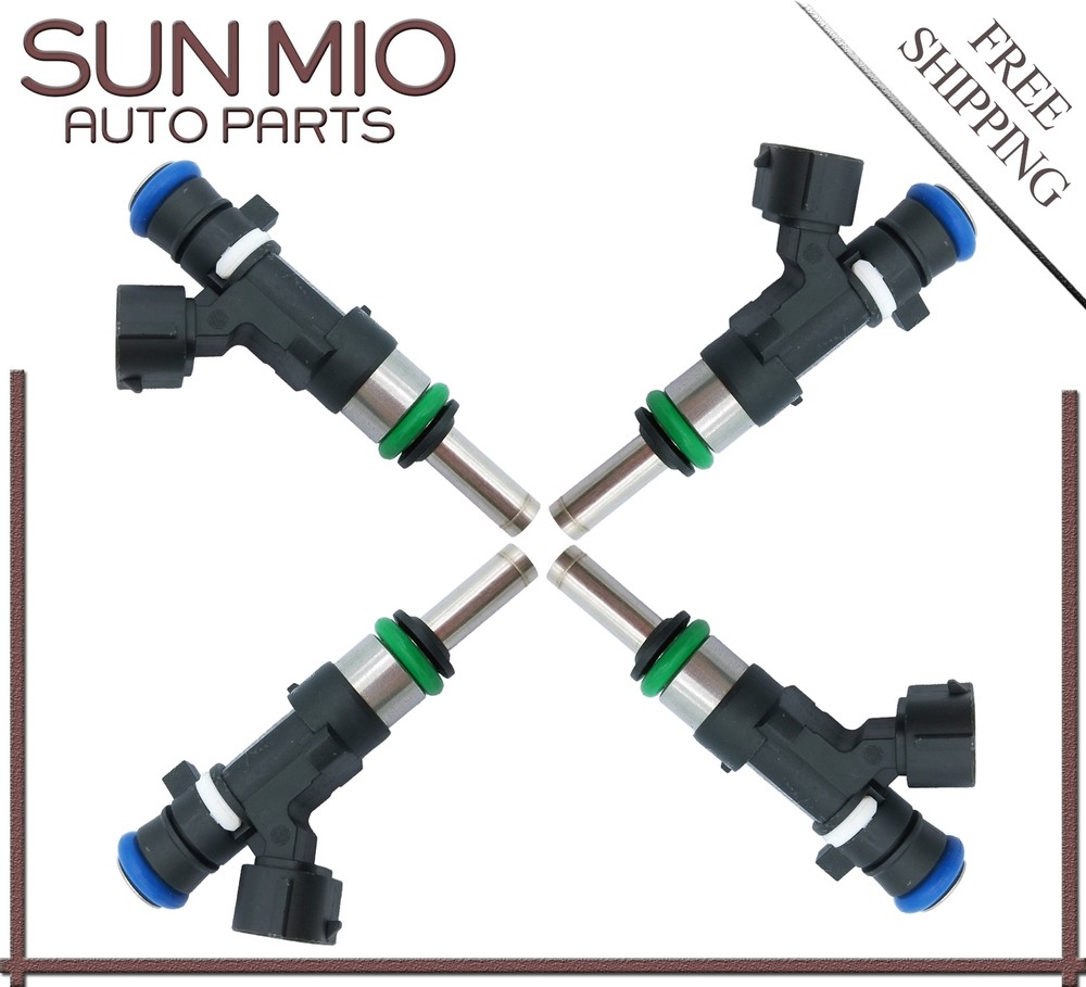 4Pcs Fuel Injector For Mitsubishi Lancer 2009-2013 Outlander 08-13 2.4L 1465A205