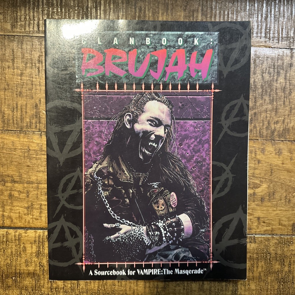 Clanbook: Brujah (Vampire: The Masquerade) White Wolf WW2053 HC Sourcebook