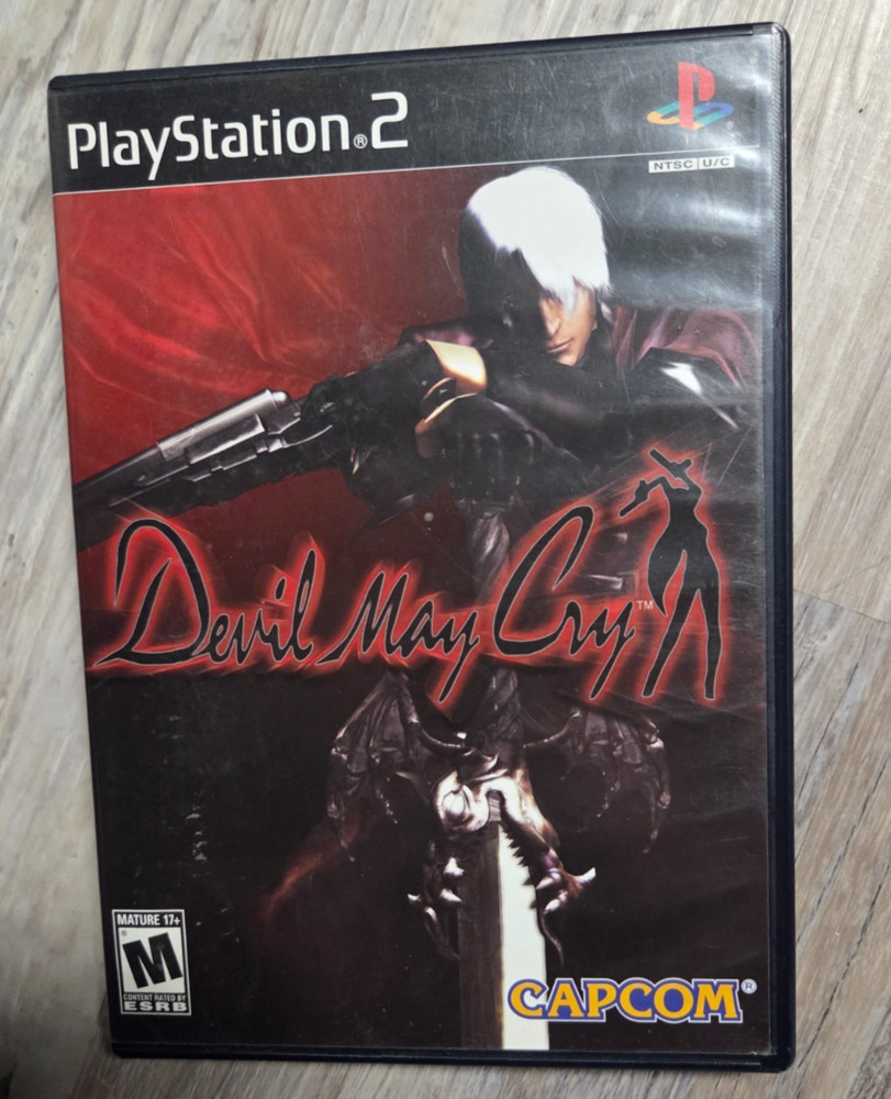 Devil May Cry 1 - Sony Playstation 2 PS2 - Black Label CIB Complete
