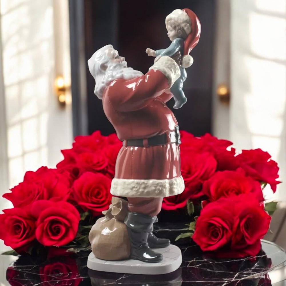 Lladro 01009254 Merry Christmas Santa #9254 Santa Claus