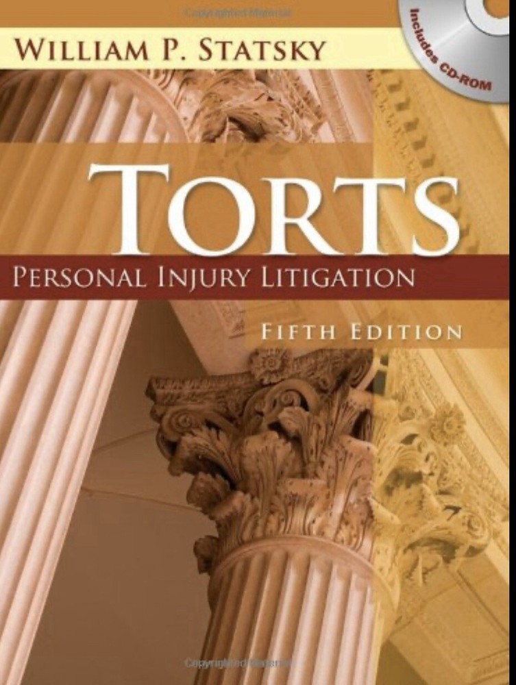 Torts : Personal Injury Litigation by William P. Statsky (2010, Hardcover)