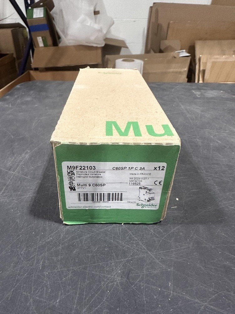 Schneider Multi Box of 12 M9F22103 Miniature Circuit Breaker
