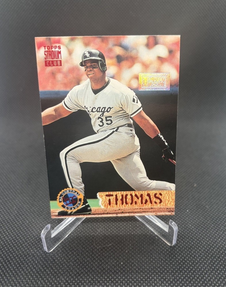 1994 Topps Stadium Club - Frank Thomas #528 1st Day Issue - Print Run /2000
