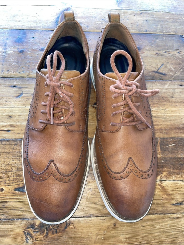 Cole Haan GrandEvOlution Oxford Mens 10.5 M British Tan Shortwing Leather C26930