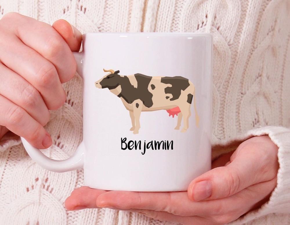 Personalized Cow Mug Cow Gift Cow Coffee Cup Cow Christmas Gifts N629