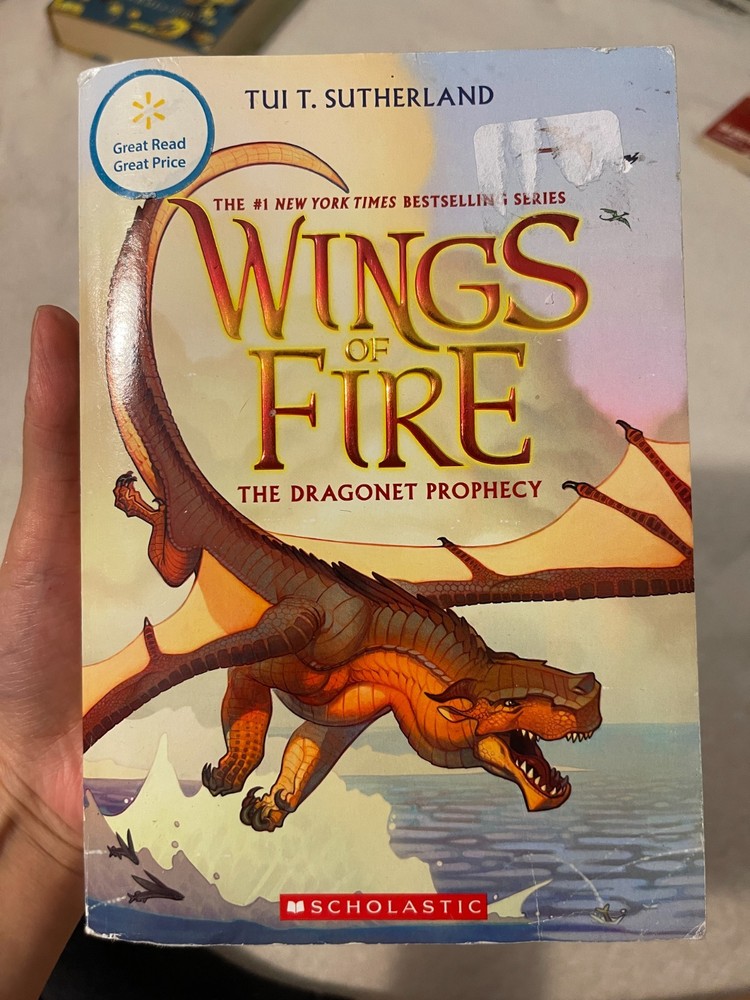 Wings of Fire The Dragonet Prophecy Tui T Sutherland Paperback Book 1