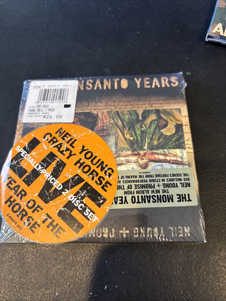 NEIL YOUNG + Promise Of The Real - The Monsanto Years - Cd And DVD Sealed