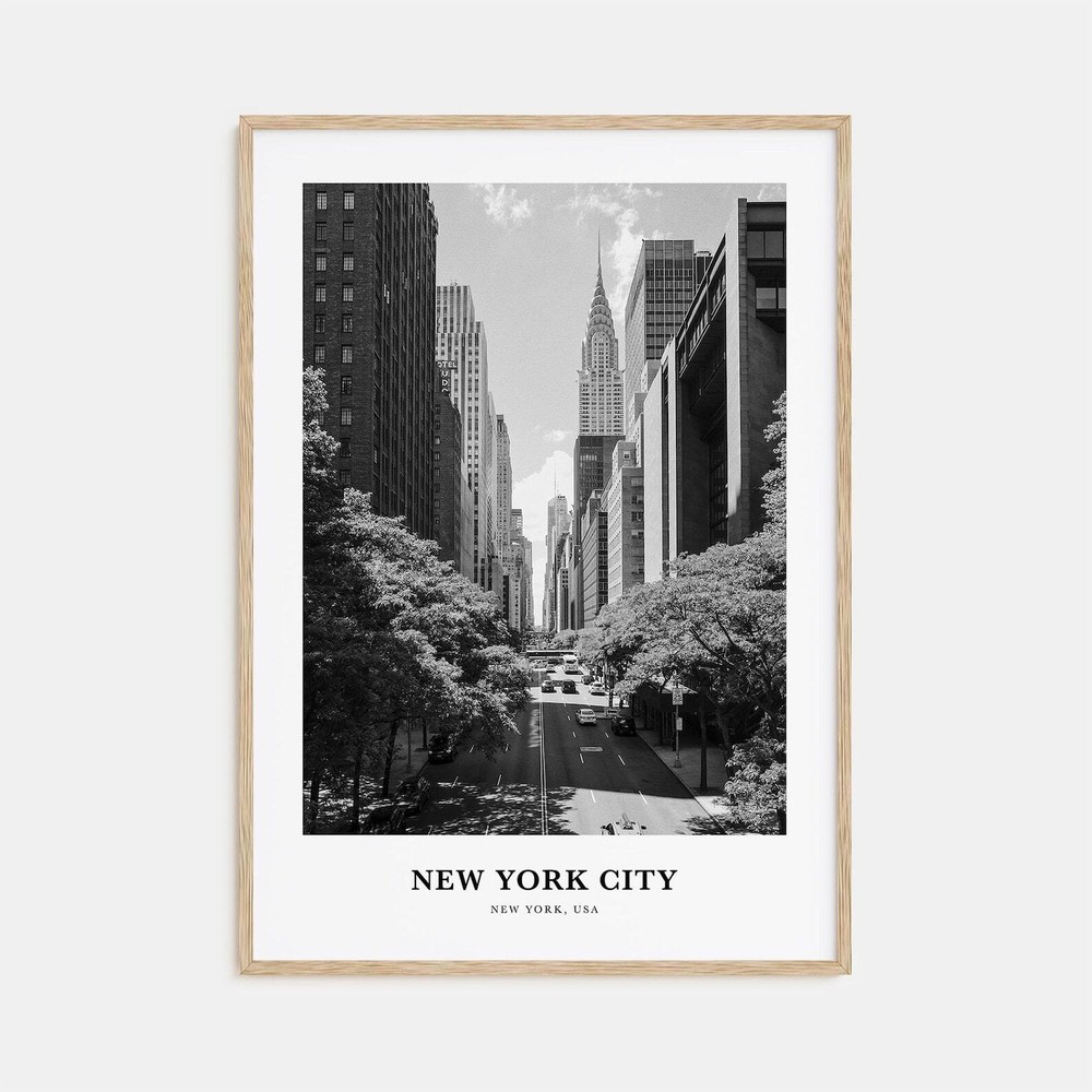 New York City Wall Art No 6 New York City Wall Decor New York City Poster New