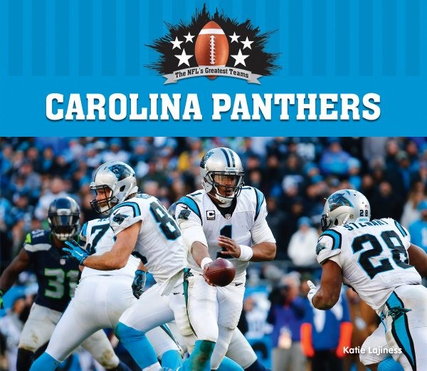 Carolina Panthers, Library by Lajiness, Katie, Like New Used, Free shipping i...