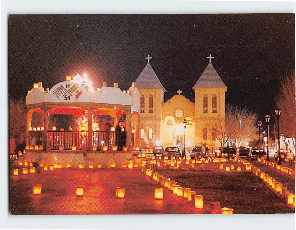 Postcard San Albino Church Mesilla New Mexico USA North America