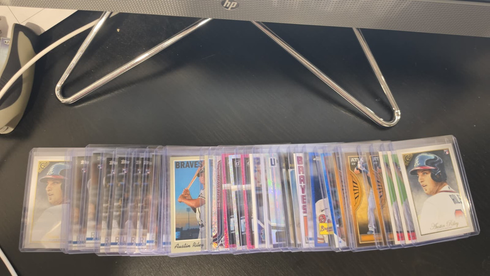 Austin Riley Baseball Card Lot 36 Cards Atlanta Braves Inserts Parallels Numbere