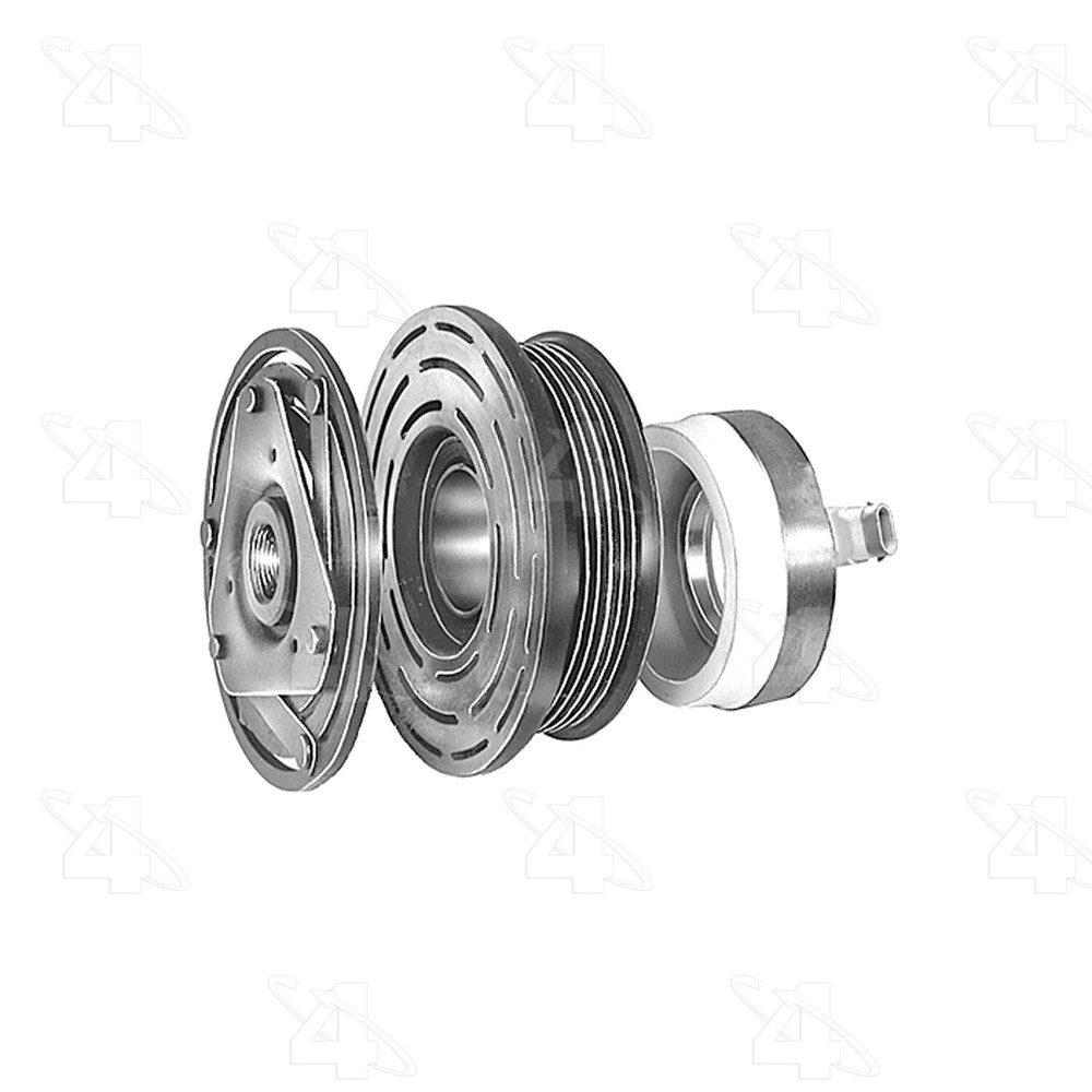 A/C Compressor Clutch 4 Seasons for 1995 AM General Hummer 5.7L V8