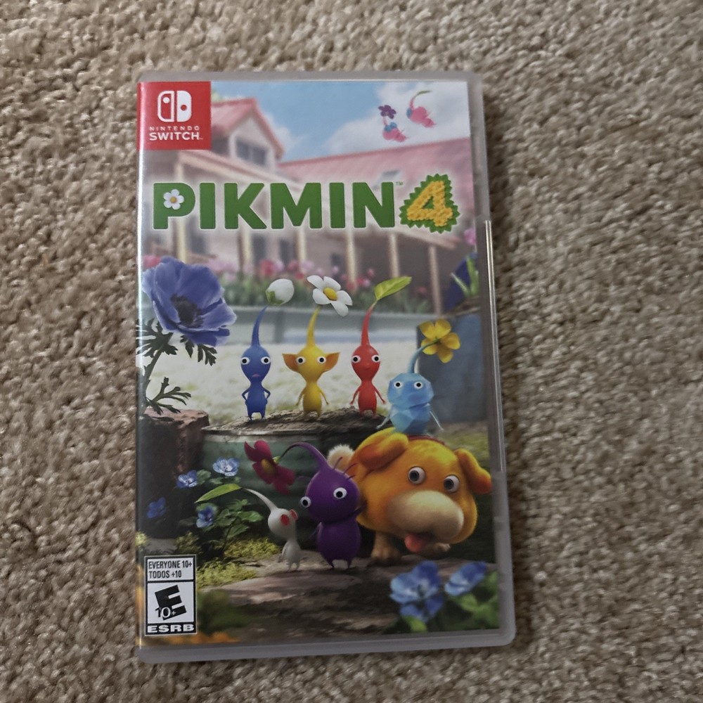 Pikmin 4 Nintendo Switch Complete in Box, Tested Working