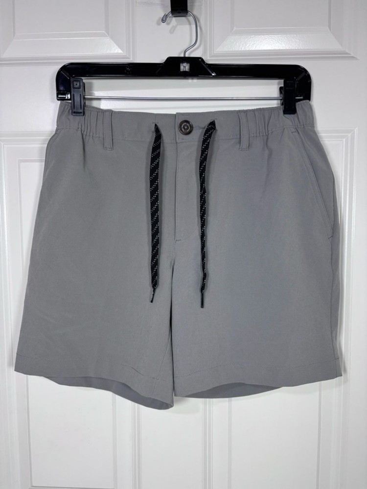 Chubbies Everywear 6” Elastic Waist Performance Shorts Men’s S Gray