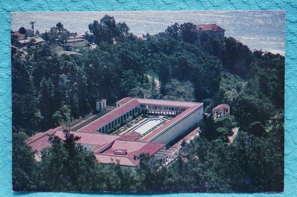 Aerial View - The J. Paul Getty Museum - Malibu, California