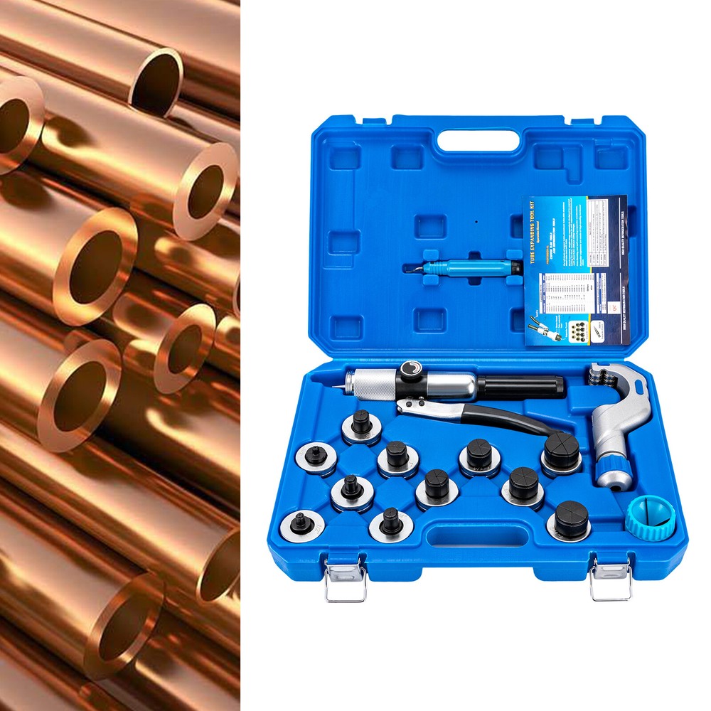 Hydraulic Expander Tool Kit Tube Cutter Expanding Copper Tube Expander 10mm-42mm