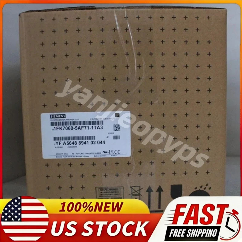 New Sealed 1FK7060-5AF71-1TA3  Siemens Servo Motor US In Stock Fast Delivery