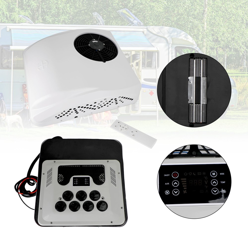 RV Rooftop AC Heat Pump for Campers - Non-Ducted Cooling & Heating Unit #8