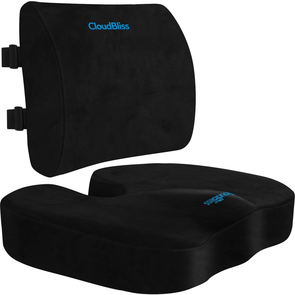 Seat Cushion, Office Chair Cushion,Car Seat Cushion, Lumbar Support Pillow fo...