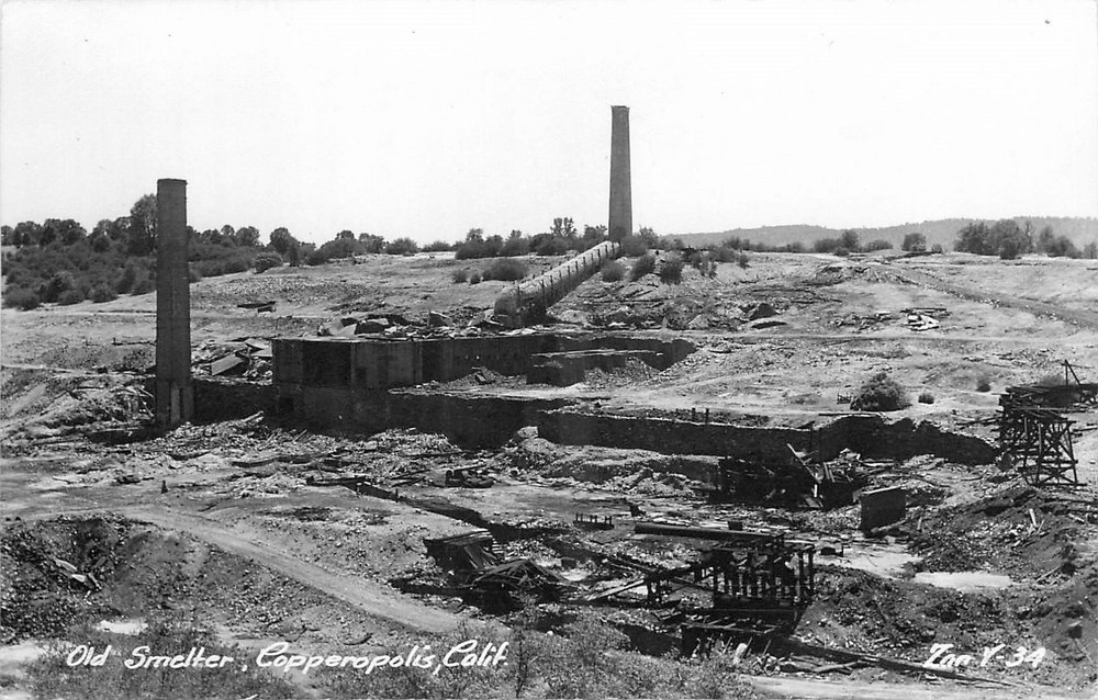 1940s Copperopolis California Calaveras RPPC Postcard 26-4011