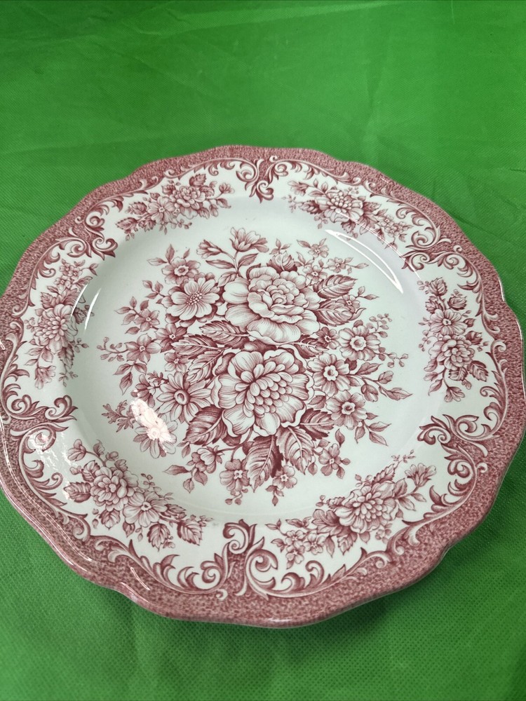 Vintage Plate Dinner Royal Stffordshire England Dishwasher Safe 10 1/4” Rare