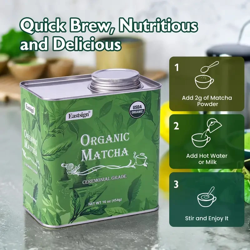 Premium Japanese Ceremonial & Culinary Grade Matcha Green Tea Powder