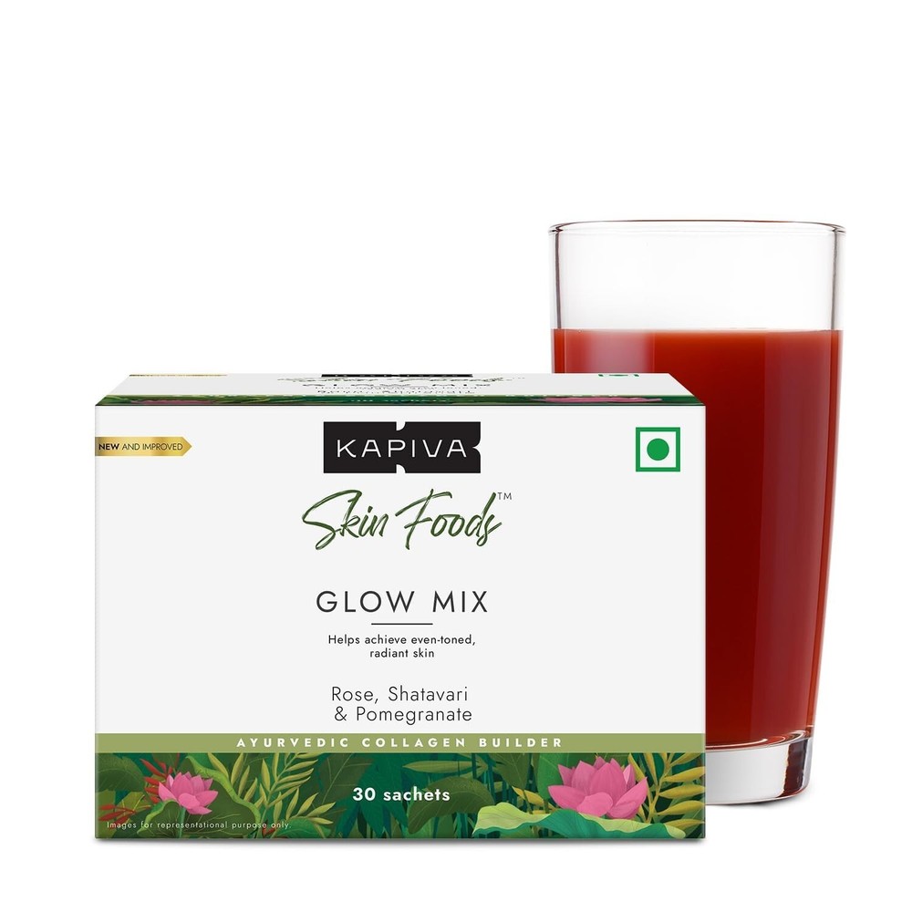 Ayurvedic Collagen Powder Supplement for Glowing Healthy Skin Care