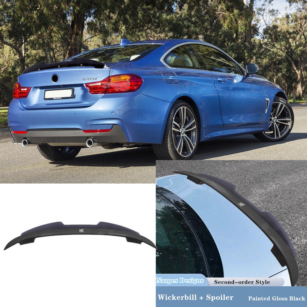 BMW 4 Series F32 F33 F36 50.4-Inch Wickerbill Trunk Spoiler Lip Wing