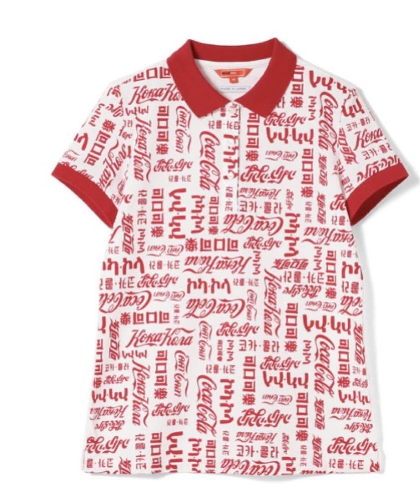 Beams Golf Coca-Cola Logo Polo Shirt in Classic Design