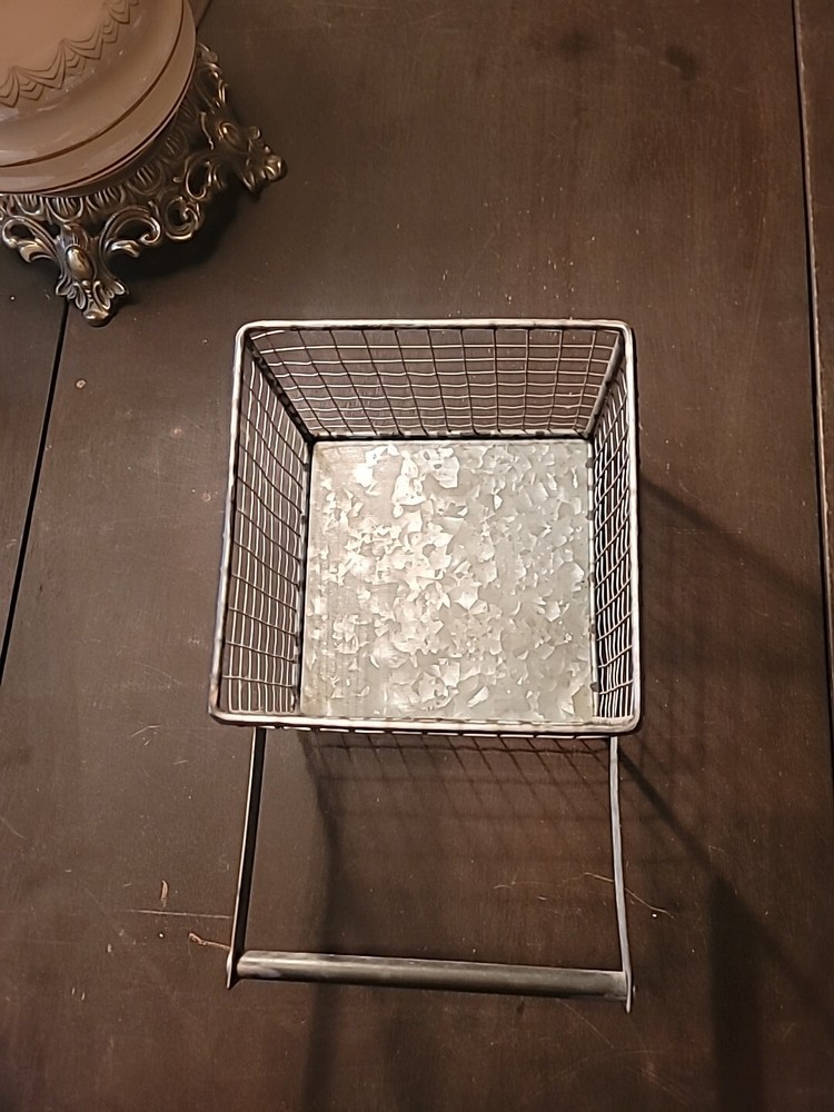 Rustic Metal Shelf With Towel Bar-10
