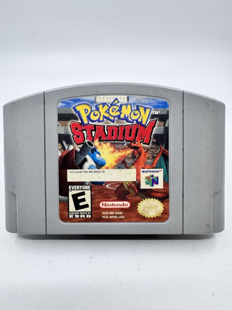 Pokemon Stadium (Nintendo 64) [Cartridge Only] Tested Working! Authentic!