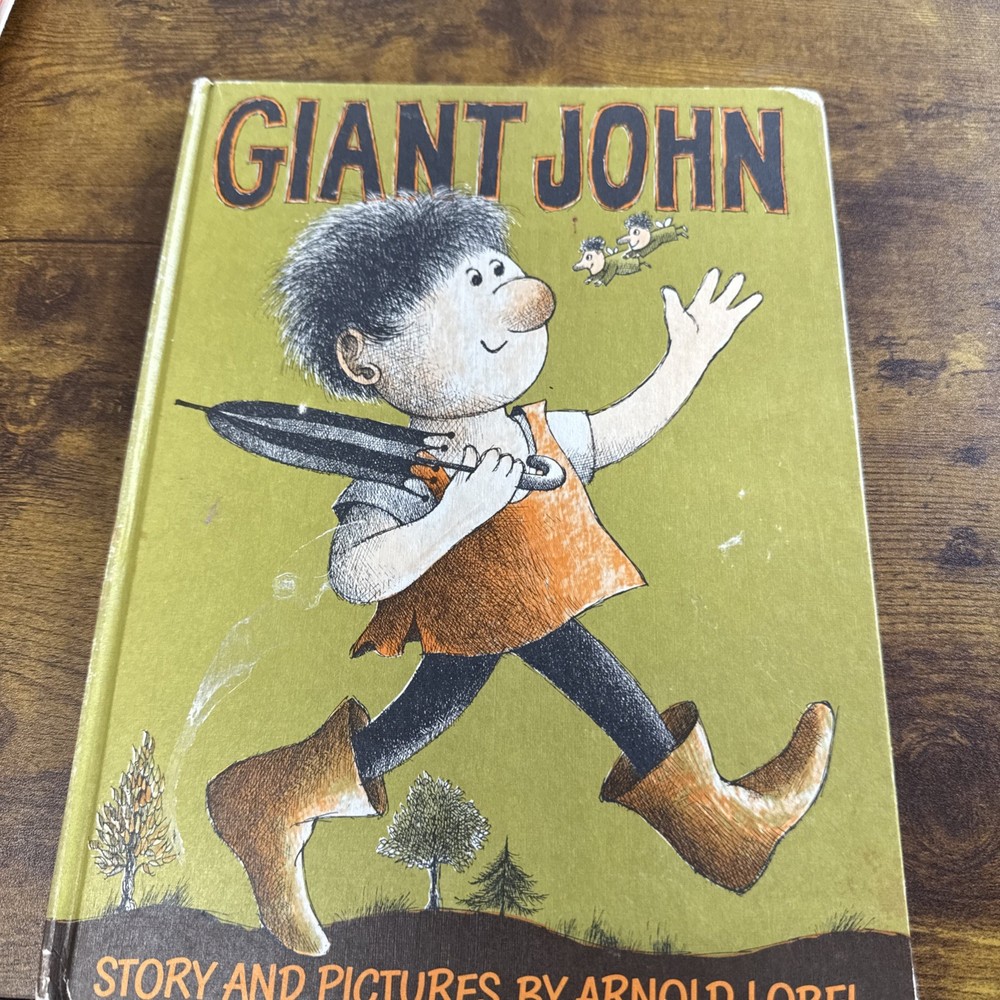 Giant John by Arnold Lobel Illustrated Children's Book HC 1964