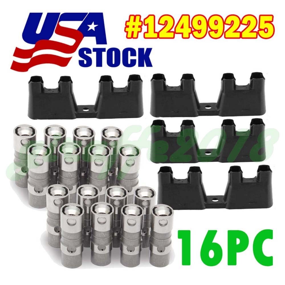 High-Performance GM LS7 Lifters & Trays Compatible with LS1 LS2 LS3 4.8 5.3 5.7 6.0 6.2 Engines