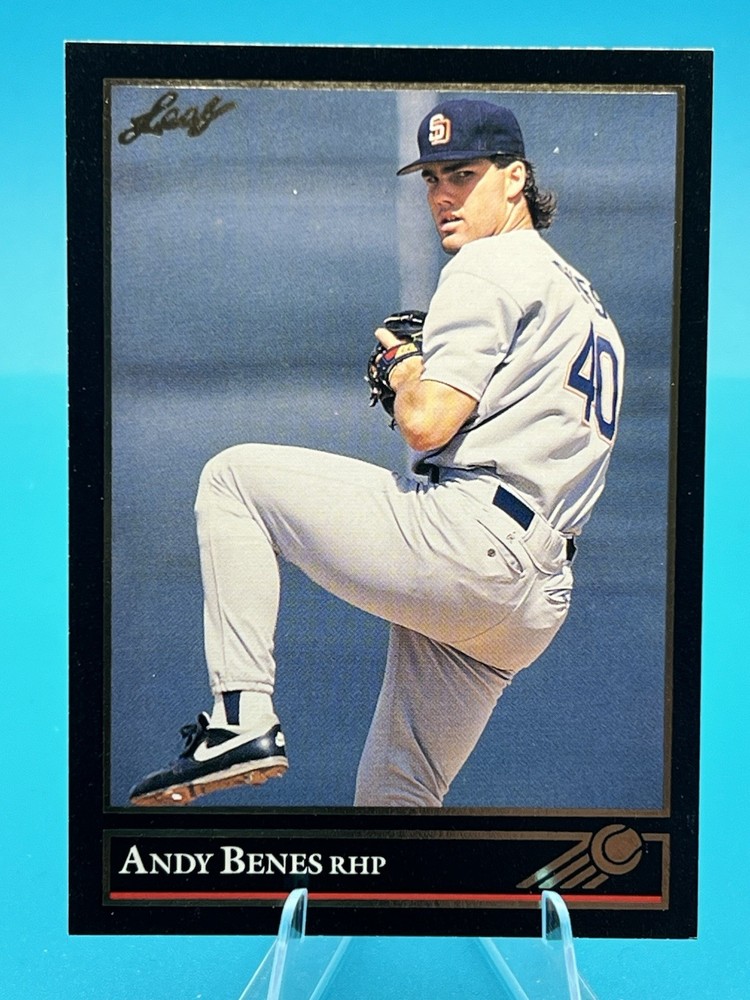 Andy Benes 1992 Leaf #74 Black Gold San Diego Padres