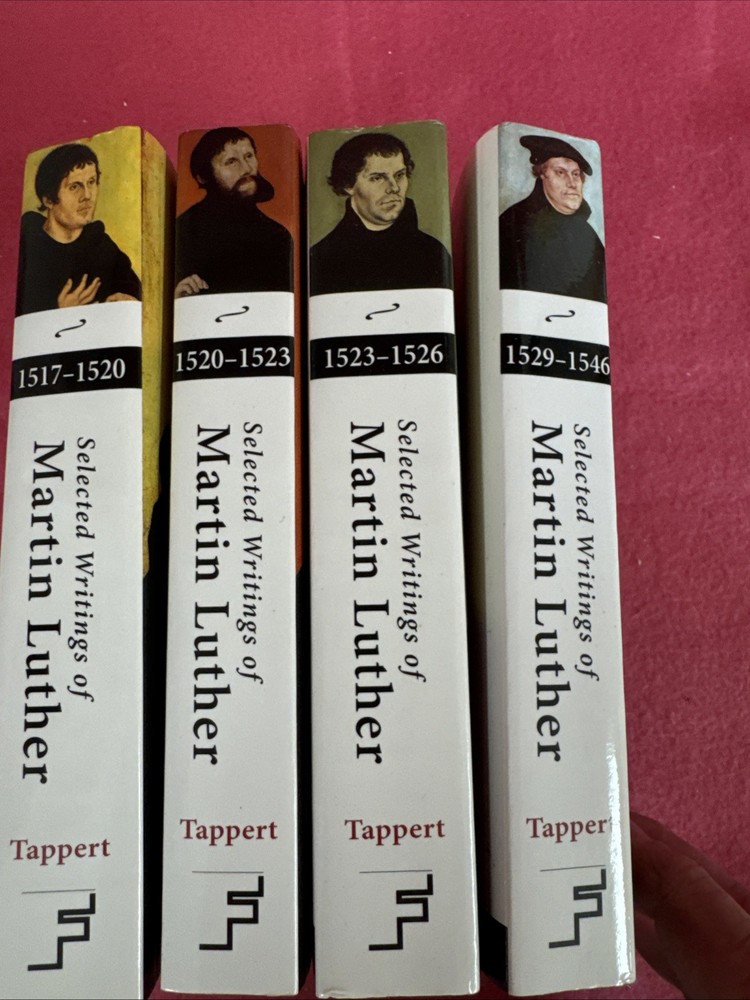 Selected Writing Of Martin Luther 4 Book Set