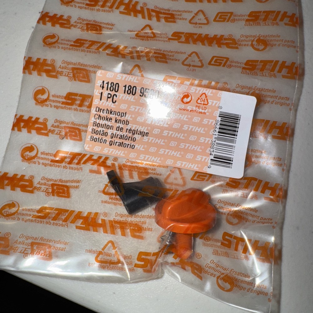 STIHL 41801809500 Choke Knob