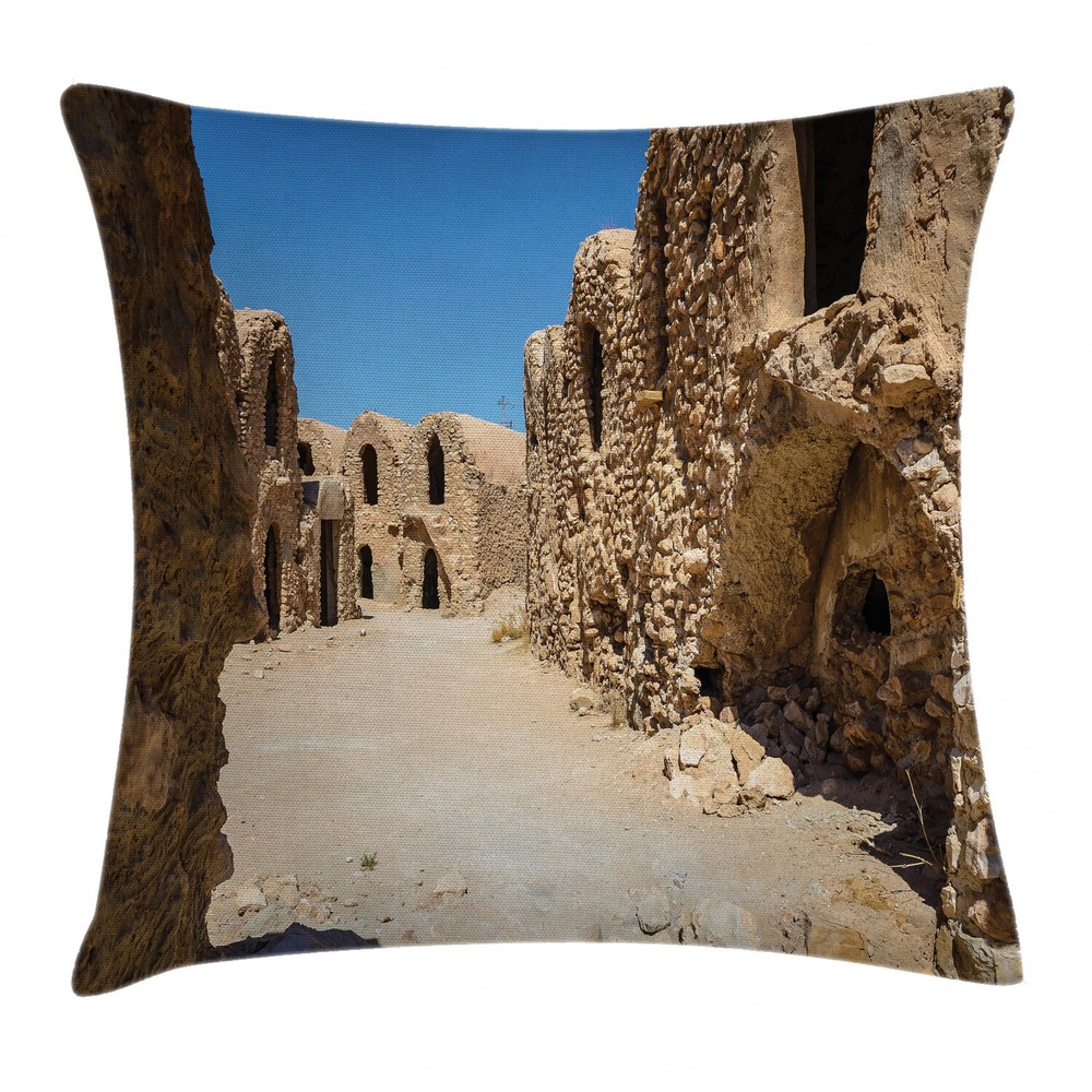 Galaxy Print 24-Inch Tunisian Square Throw Pillow Case Cushion Cover