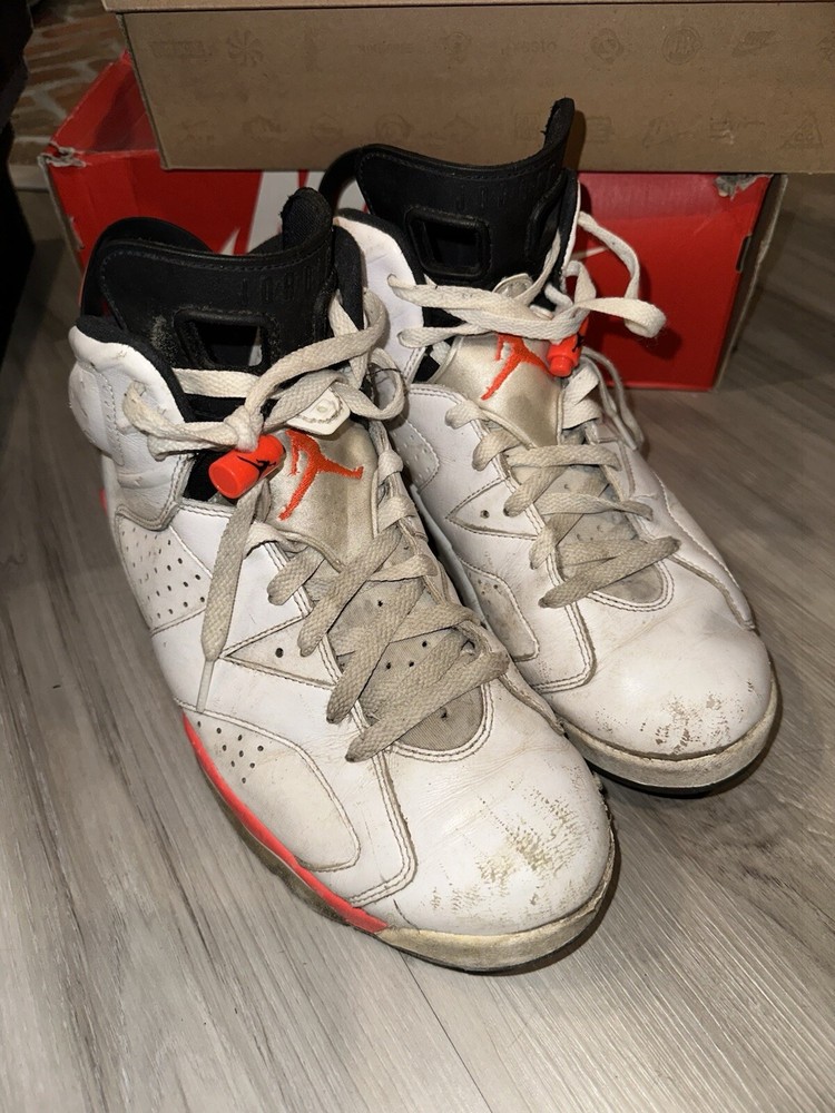 Size 10.5 - Air Jordan 6 Retro 2014 White Infrared