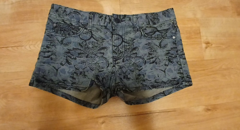 Tory Burch Womens Denim Shorts Size 28 Blue Short