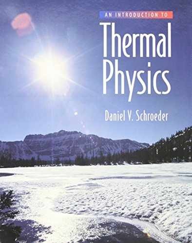 An Introduction to Thermal - Hardcover, by Schroeder Daniel V. - Very Good