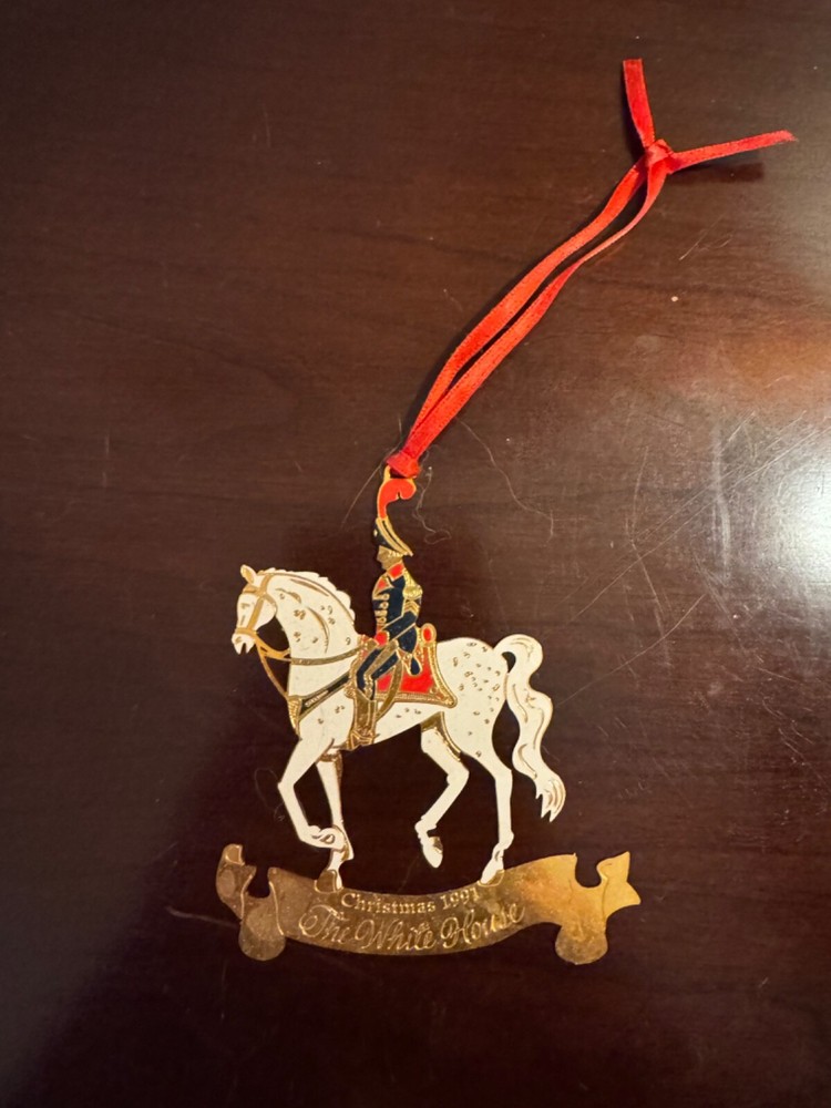 The White House Christmas Ornament - 1991