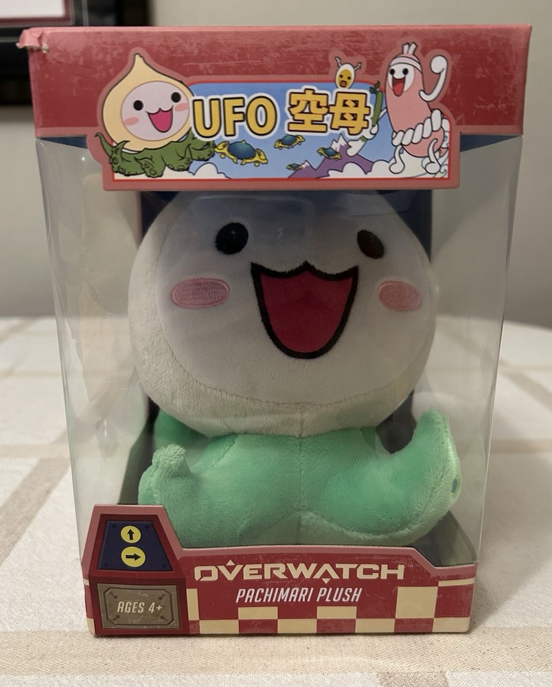 Blizzard Pachimari UFO Overwatch Pachimari Plush 2017 Collector Series Used