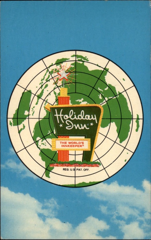 Reynoldsburg Ohio Holiday Inn of Columbus I-70 & Rt 256 unused vintage postcard