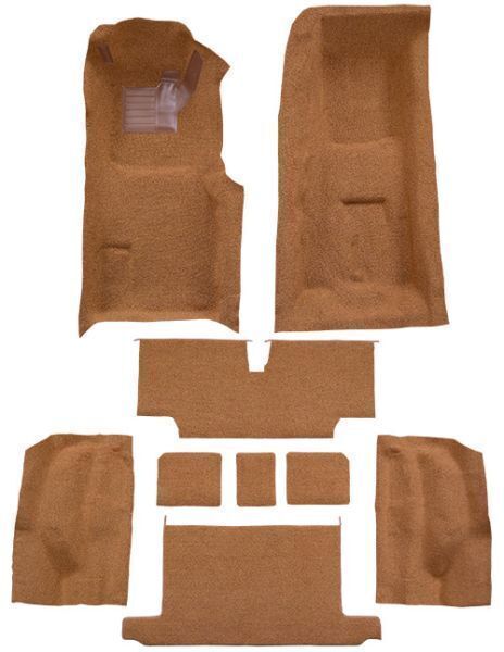 Carpet Kit For 1973-1975 Chevy Corvette Convertible 4 Speed, Complete Kit