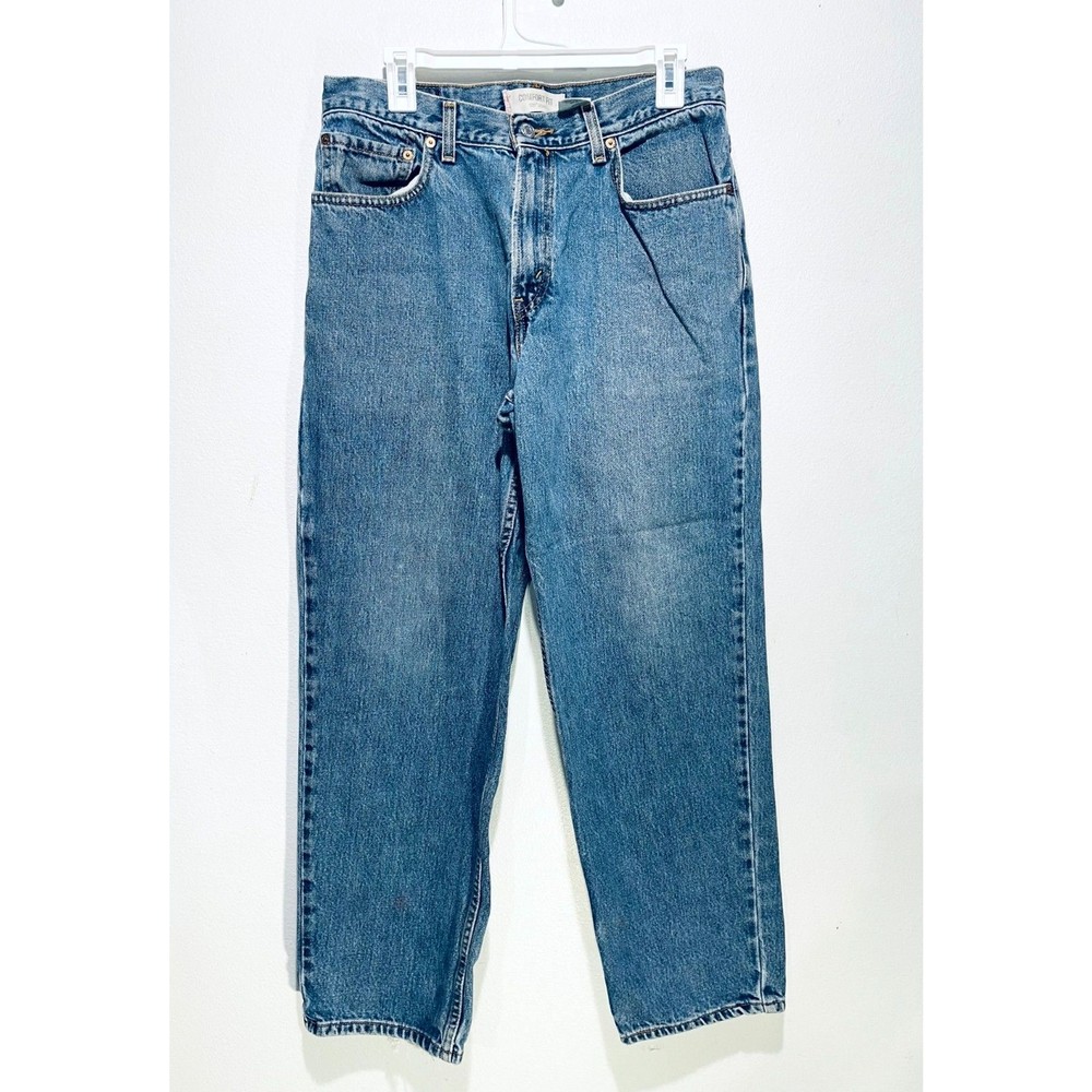 Levi's jeans baggy taper leg medium wash 560 casual mens 32 x 30