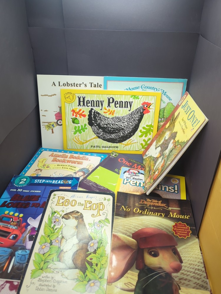 Lot of 10 Children’s Paperback Books – Vintage + Newer – Excellent Condition