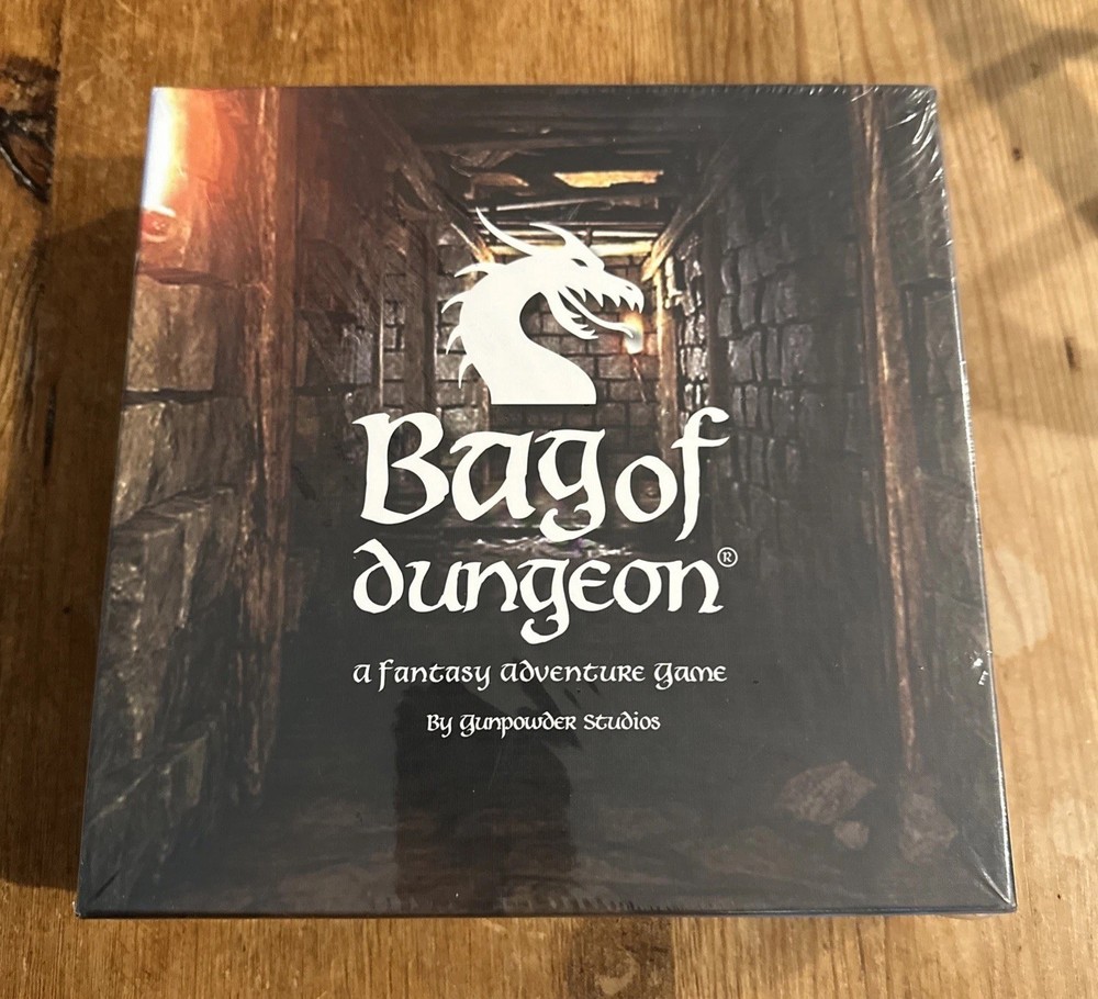 Bag of Dungeon Fantasy Adventure Board Game Gunpowder Studios 3rd Edition New
